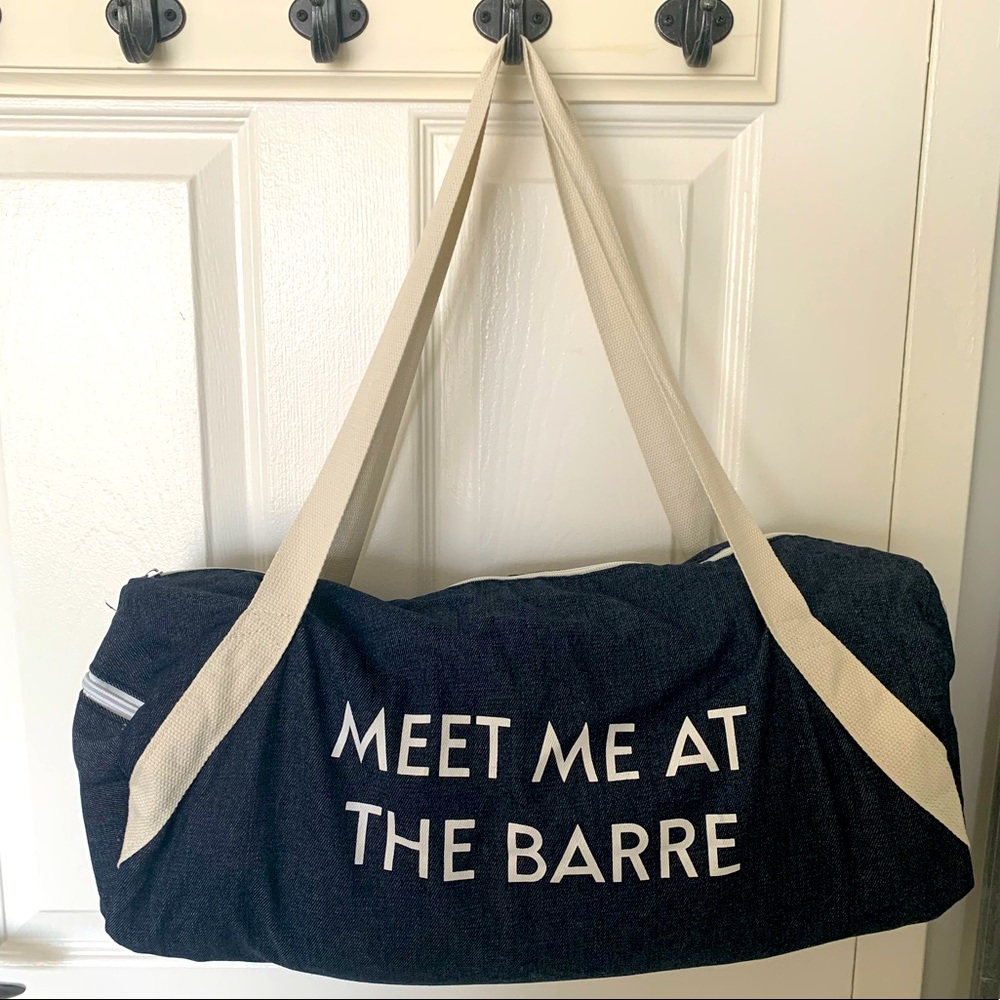 💫New! NWOT 💫Denim Gym or Weekender Duffle Bag👜
